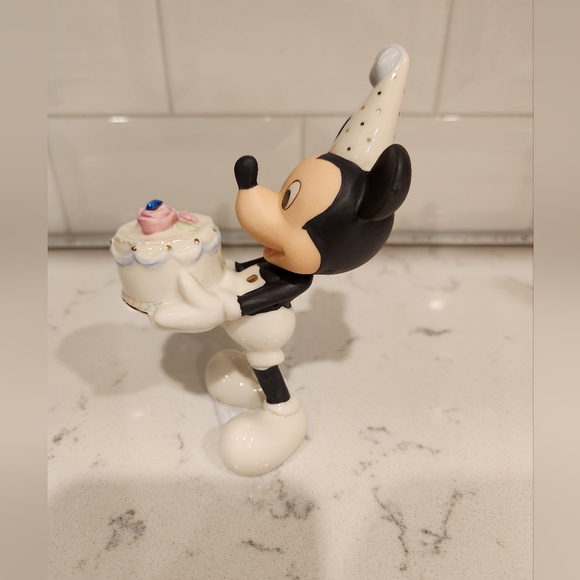 LENOX MICKEY'S HAPPY BIRTHDAY TO YOU September Stone -NEW in BOX w/COA (P01297) - Picture 3 of 4